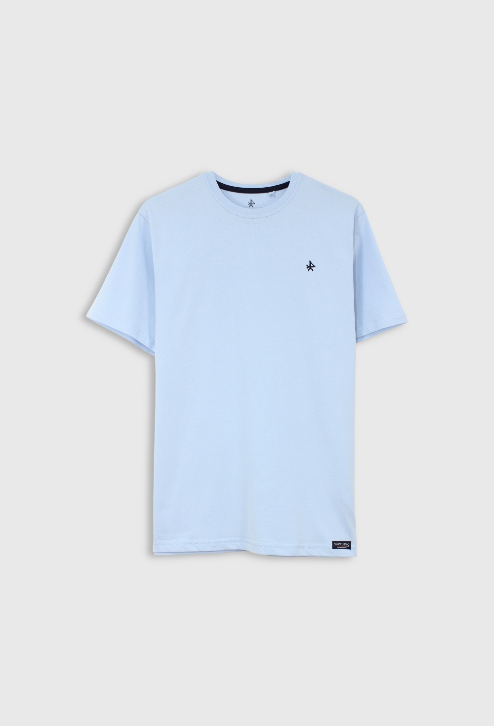 Camiseta básica logo Valecuatro celeste - Valecuatro