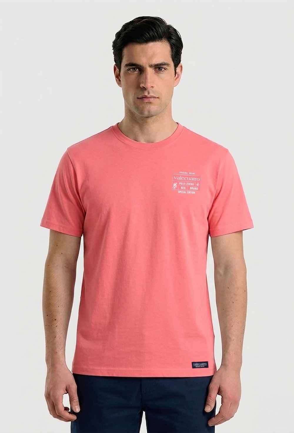 camisetas - Camiseta Polo Legend coral P26H-6555-COR