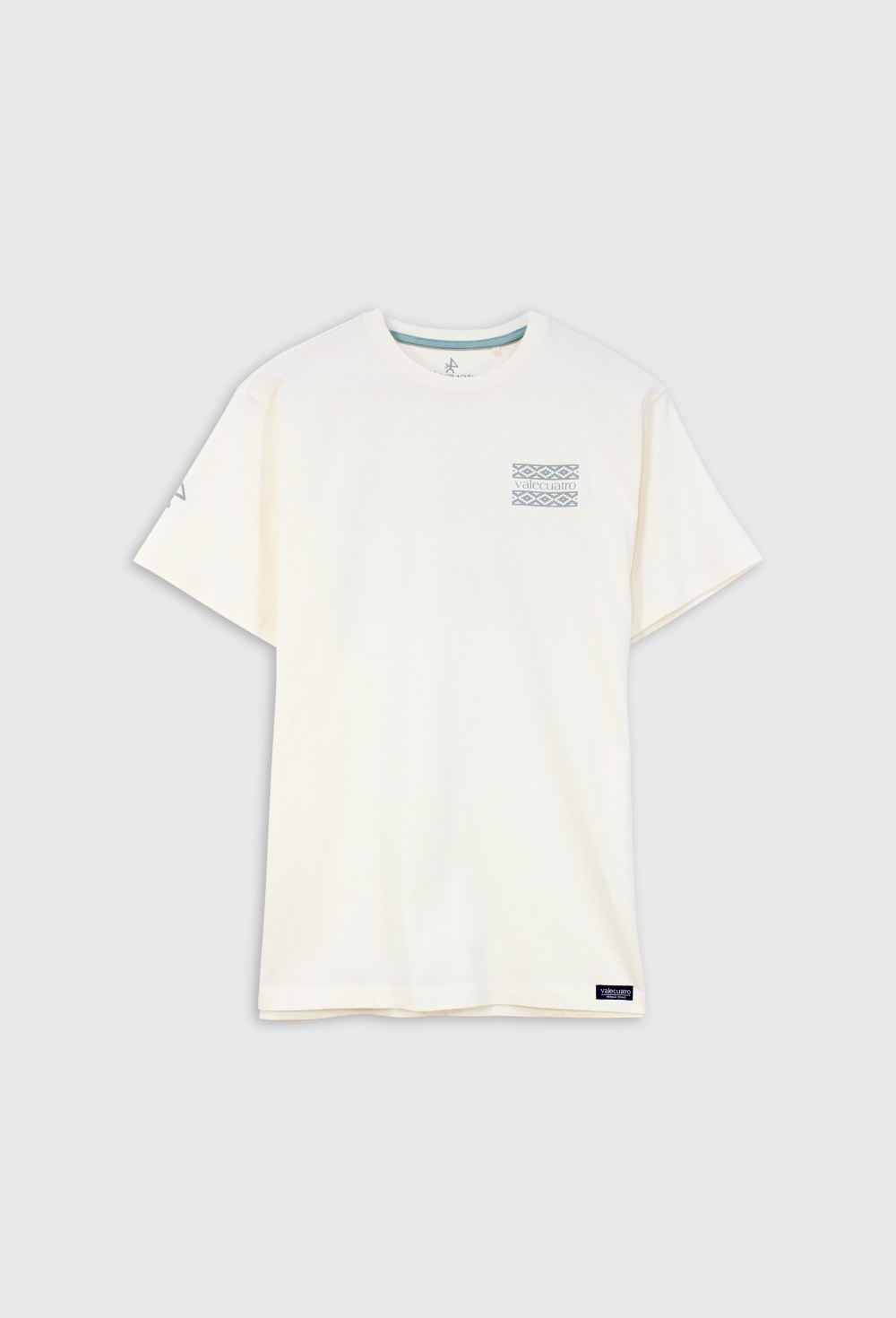 Camiseta étnica blanco roto - Valecuatro