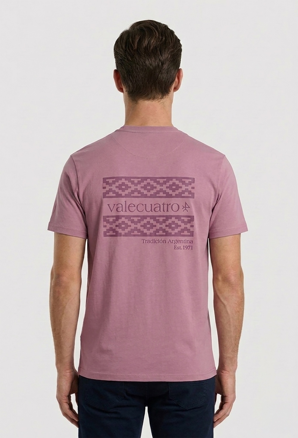 Camiseta étnica granate - 32.9