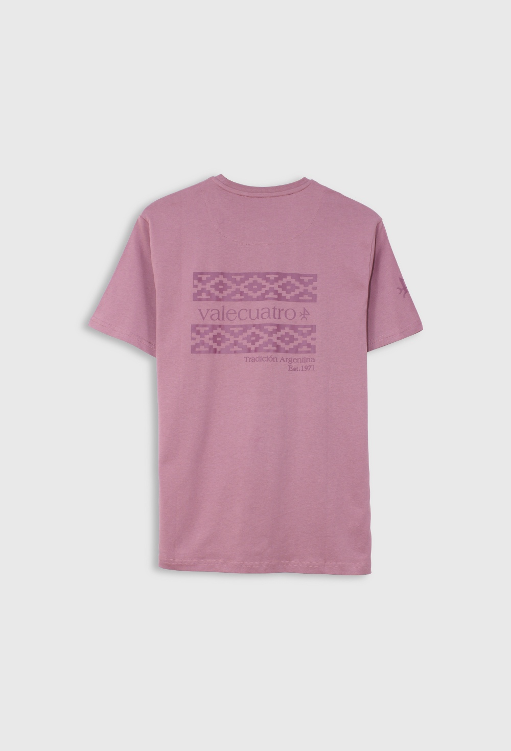 Valecuatro - Camiseta étnica granate