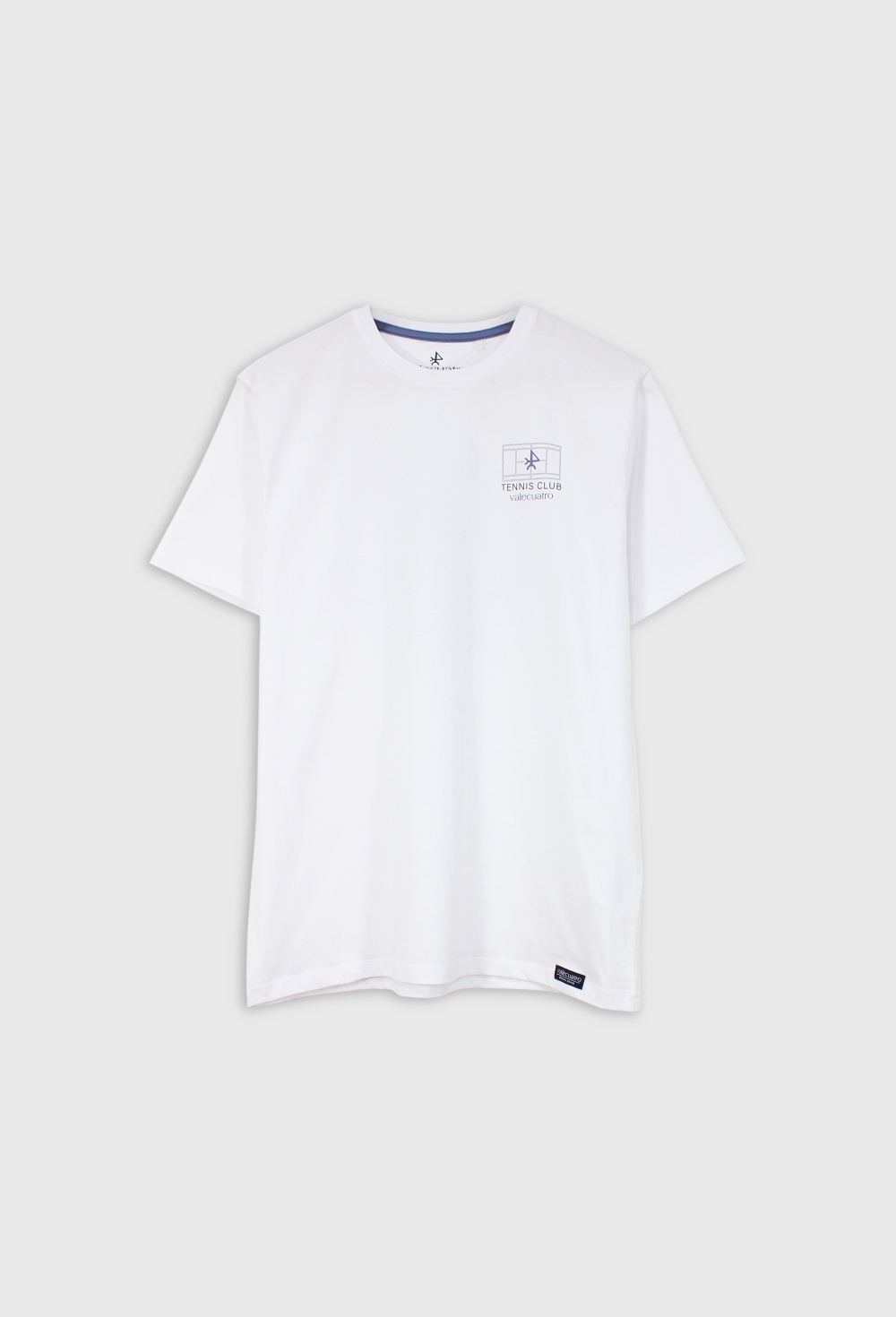 Camiseta Tennis Club blanca - Valecuatro