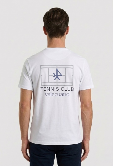 Camiseta Tennis Club blanca