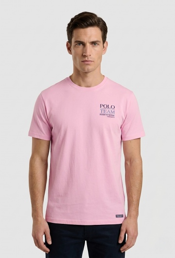 Camiseta Polo rosa