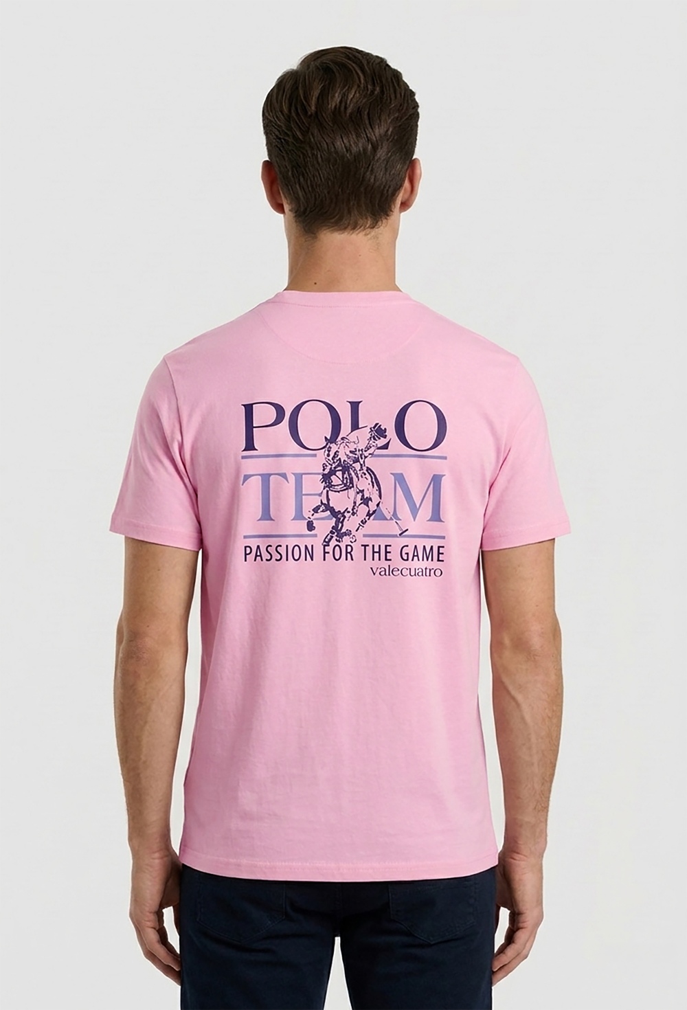 Camiseta Polo rosa - 32.9