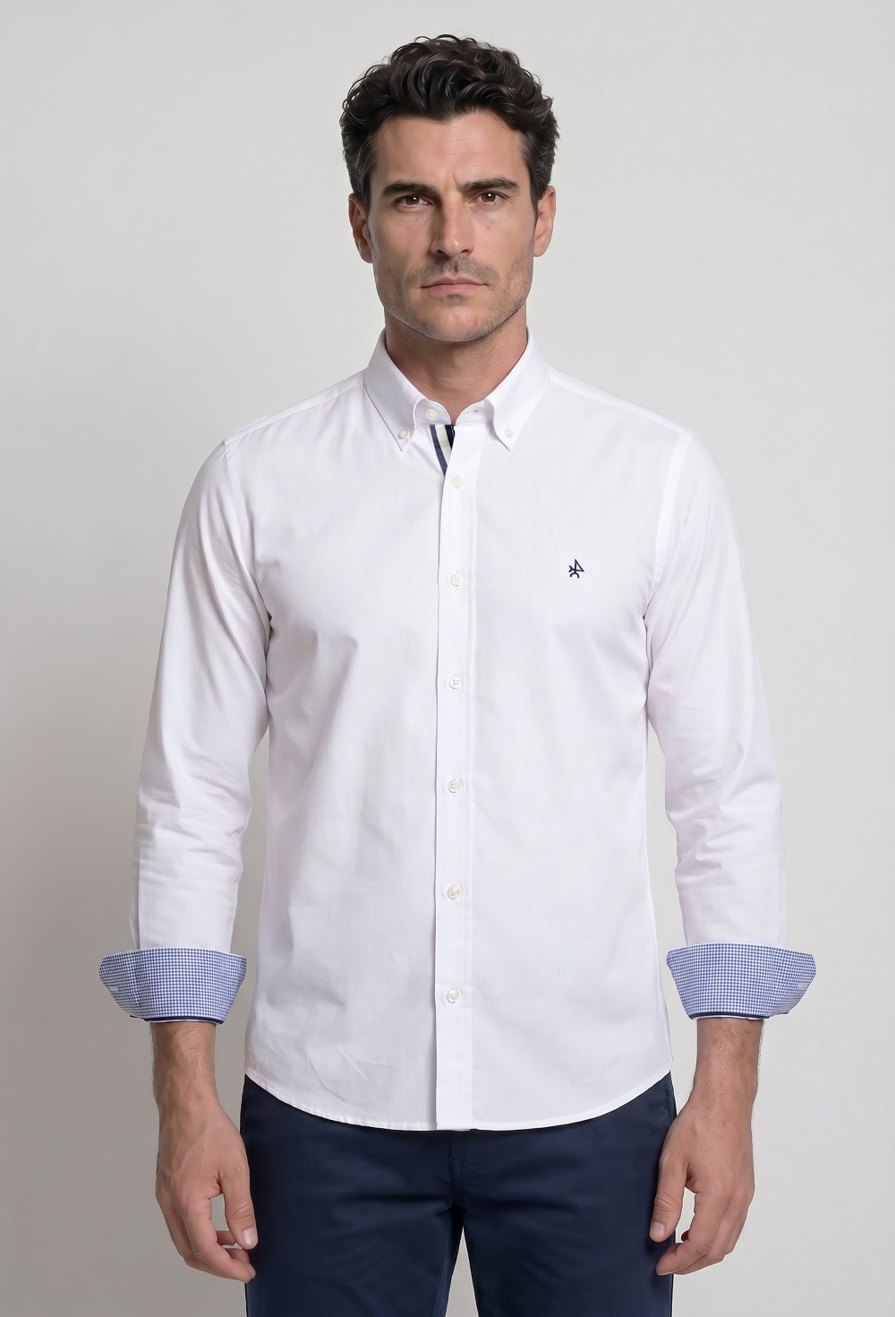 camisas - Camisas clásica Valecuatro blanca P26H-6502-BL