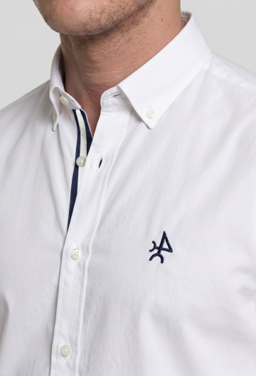 Camisas clásica Valecuatro blanca