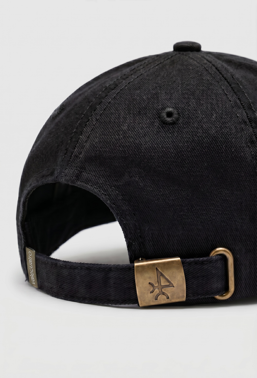 Valecuatro - Gorra logo Valecuatro negra