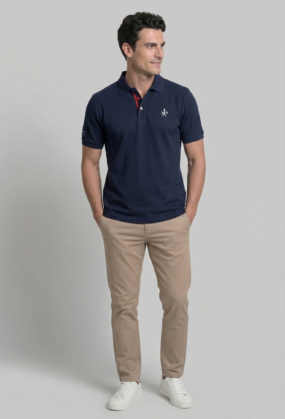 Polo clásico Valecuatro azul marino - Valecuatro