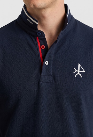 Polo clásico Valecuatro azul marino