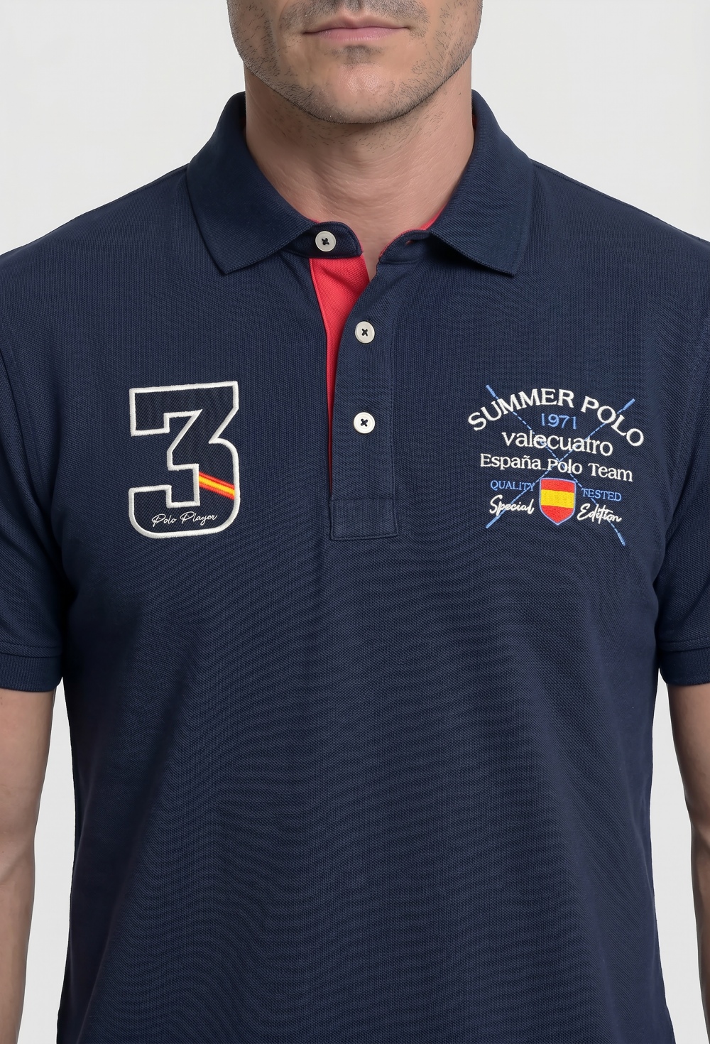 Polo España Team bordado azul marino - 69.9