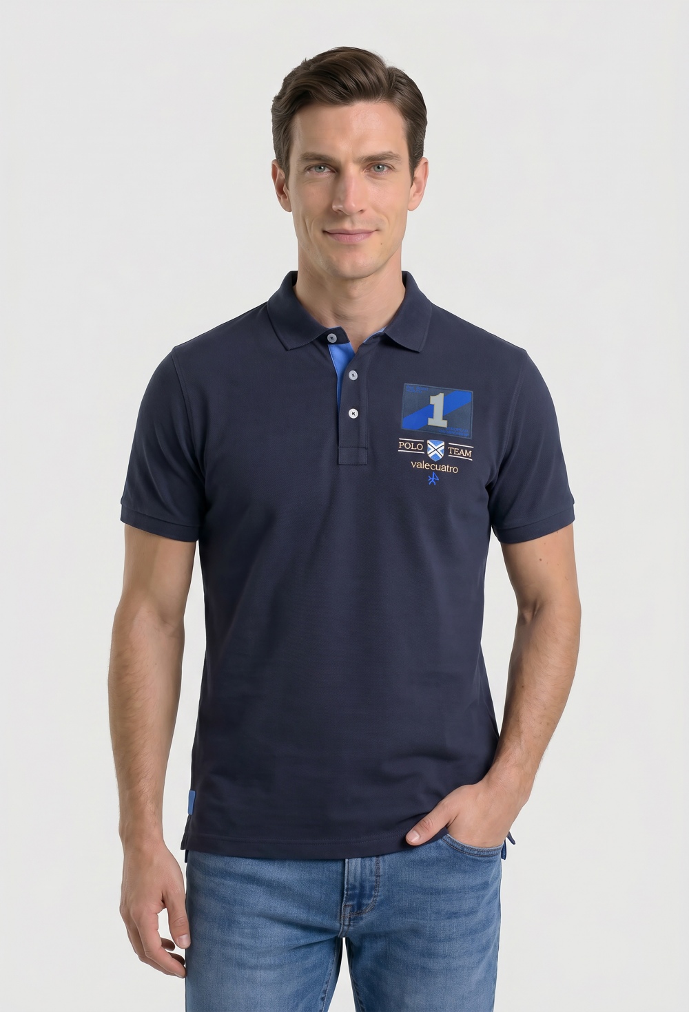 polo-shirts - POLO H POLO TEAM P26H-6481-AZM