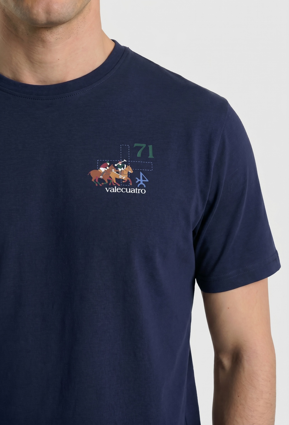 Camiseta Player azul marino - Valecuatro