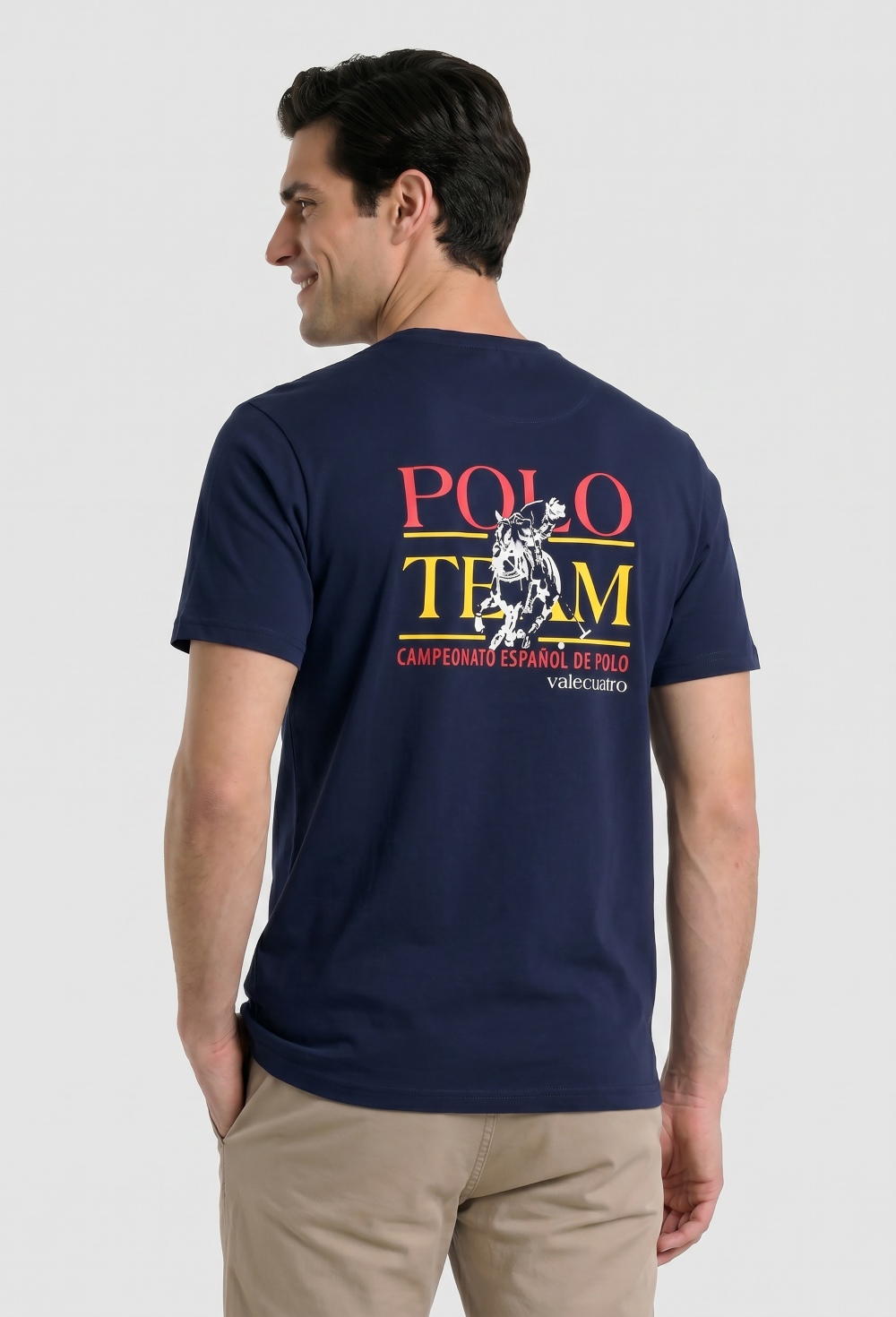 Camiseta Polo España azul marino - Valecuatro