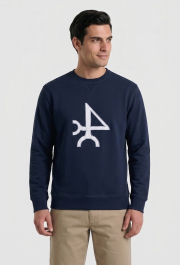 SUDADERA H LOGO