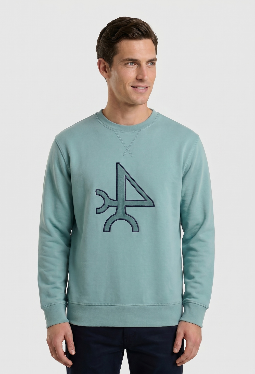 sudaderas - Sudadera logo verde P26H-6573-VD