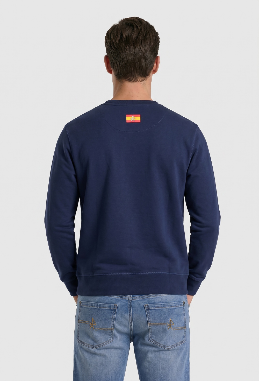 Valecuatro - Sudadera España Polo azul marino
