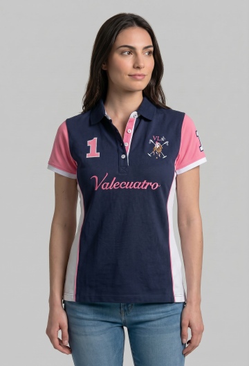 Polo Valecuatro Team azul marino
