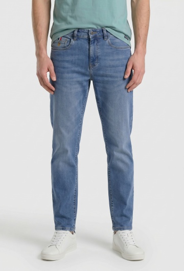 Jeans Valecuatro azul claro